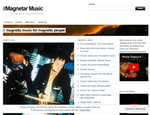 Tablet Screenshot of magnetarmusic.com